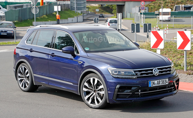 Spied: New Volkswagen Tiguan R… Or is it an Audi RS Q3?