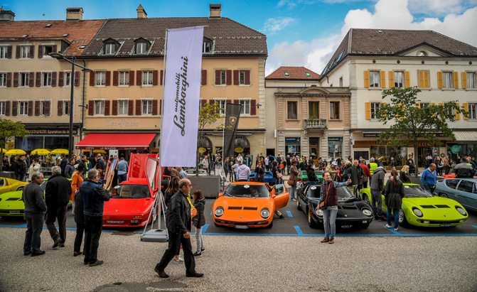 Mega Gallery: Lamborghini Held its Own Fancy Car Show