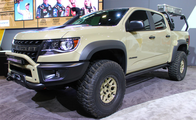Chevy Colorado Concepts Built for Overlanding, Desert Racing at SEMA
