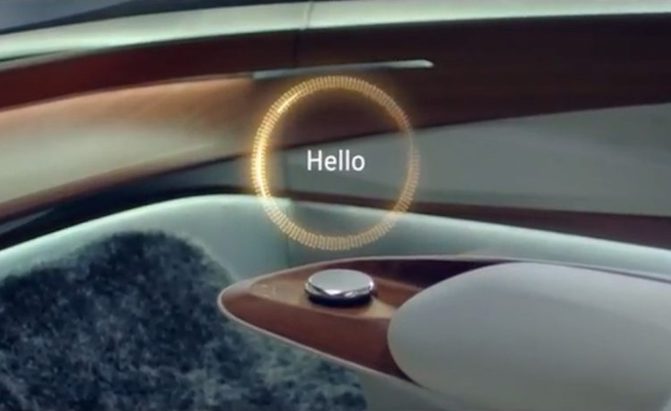 VW’s I.D. VIZZION concept says ‘hello’ — literally — ahead of Geneva