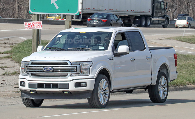 2019 Ford F-150 Limited Spied with an Updated Rear End