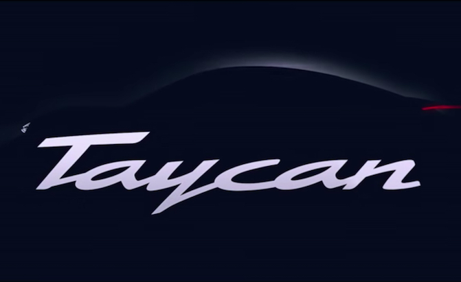Electric Porsche Taycan Officially Previewed in New Video