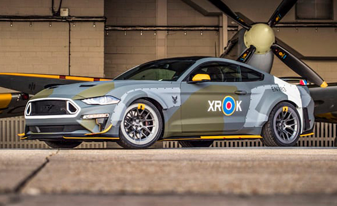 700 HP Eagle Squadron Mustang Takes Flight at Goodwood