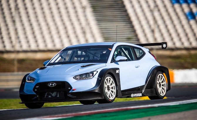 Hyundai Storms Detroit with Wild 350-HP Veloster N Race Car, Elantra GT N Line